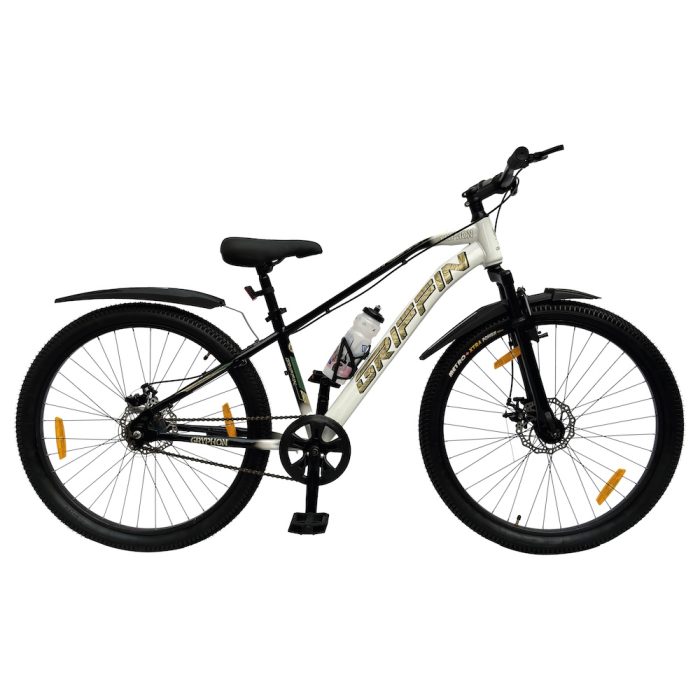 GRIFFIN Gryphon 26” MTB with Front Suspension (Black/White)